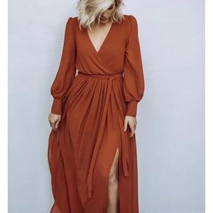 Long Sleeve Maxi Dress